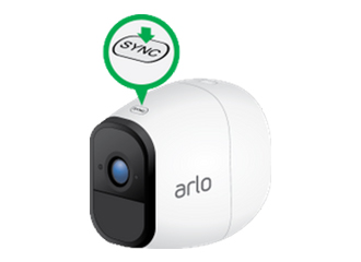 Factory reset the Arlo camera